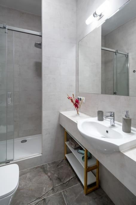 Charming Apartment In Calm And Central Area Краків Екстер'єр фото